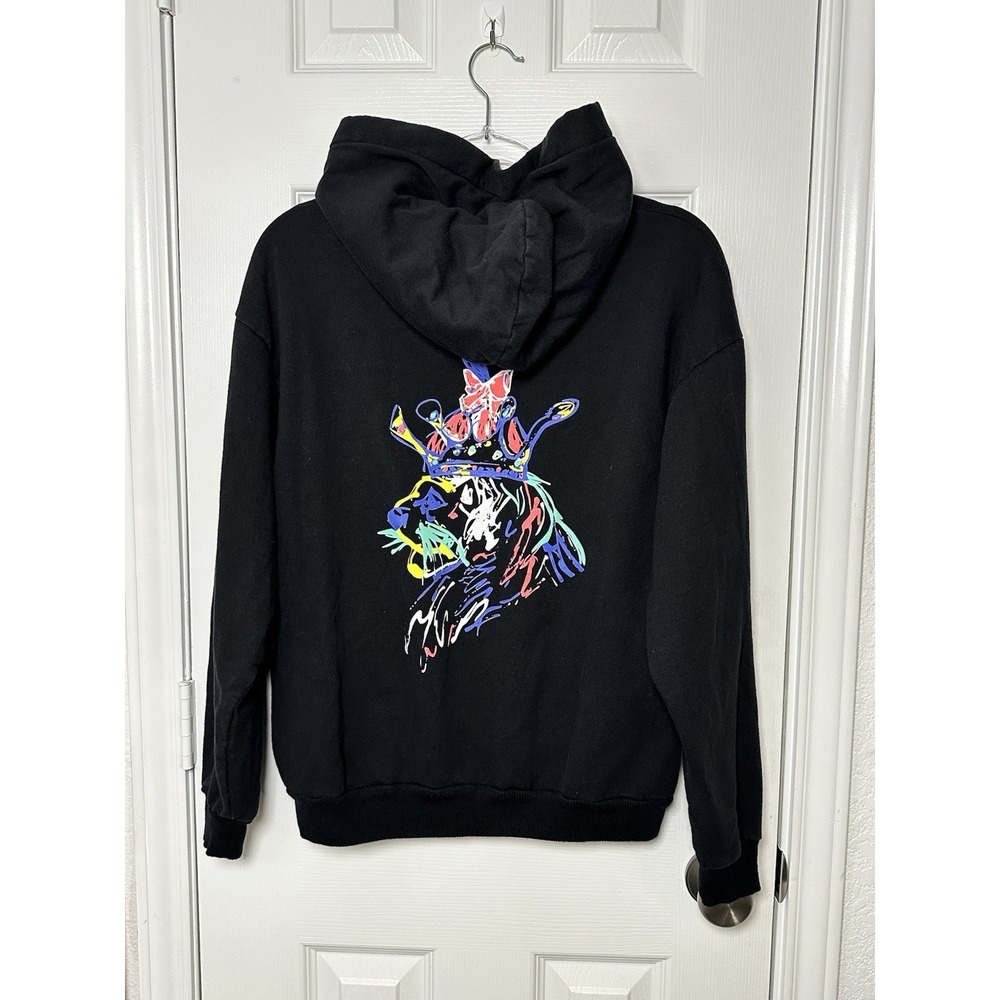 Bijou Sauvage Clothier Black Pullover Hoodie Graphic Print Adult Size Small